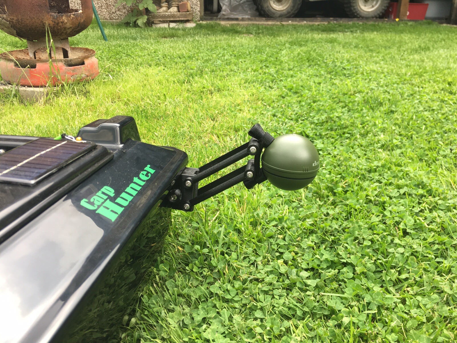 Deeper Pro Plus Mount Chirp Bracket Carp Baitboat Fits Deepers All Deepers