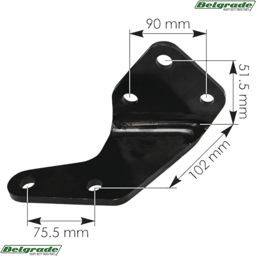 MK17020 Engine Support Bracket LH Kenworth A116077, A11-6077