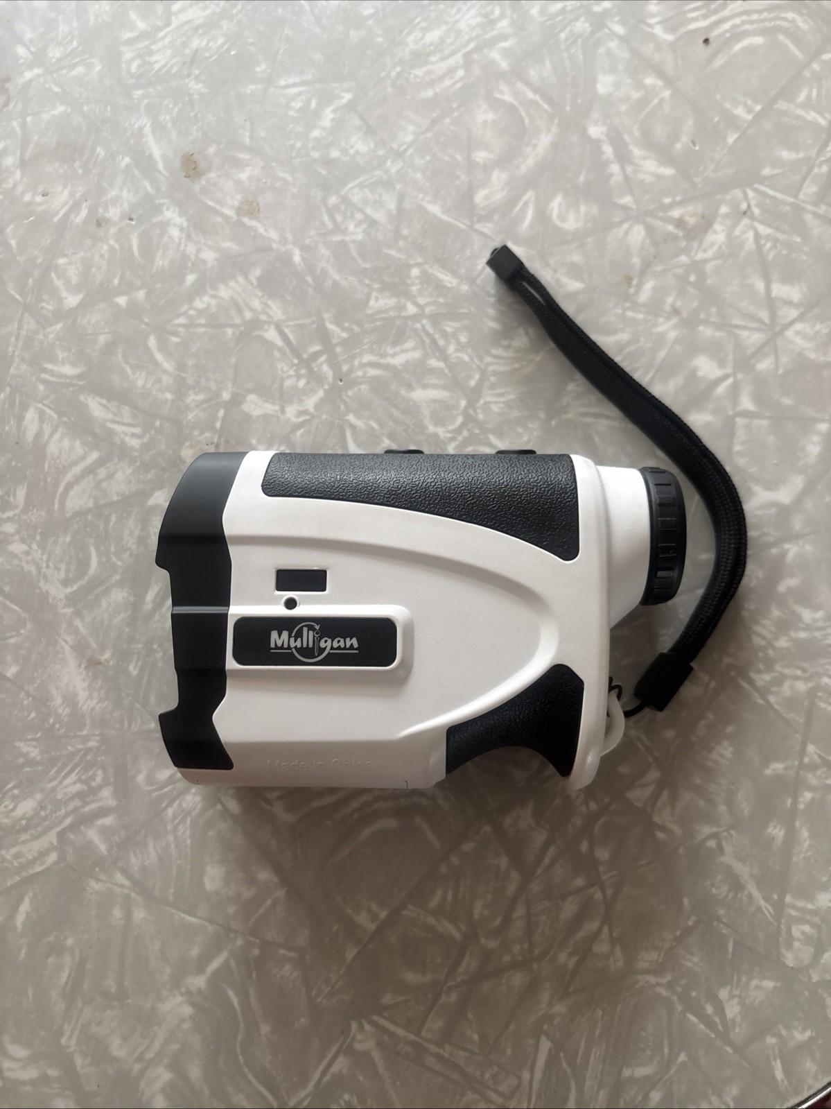 Mulligan Golf Rangefinder Precision White 6X Magnification, 5-500 Yards
