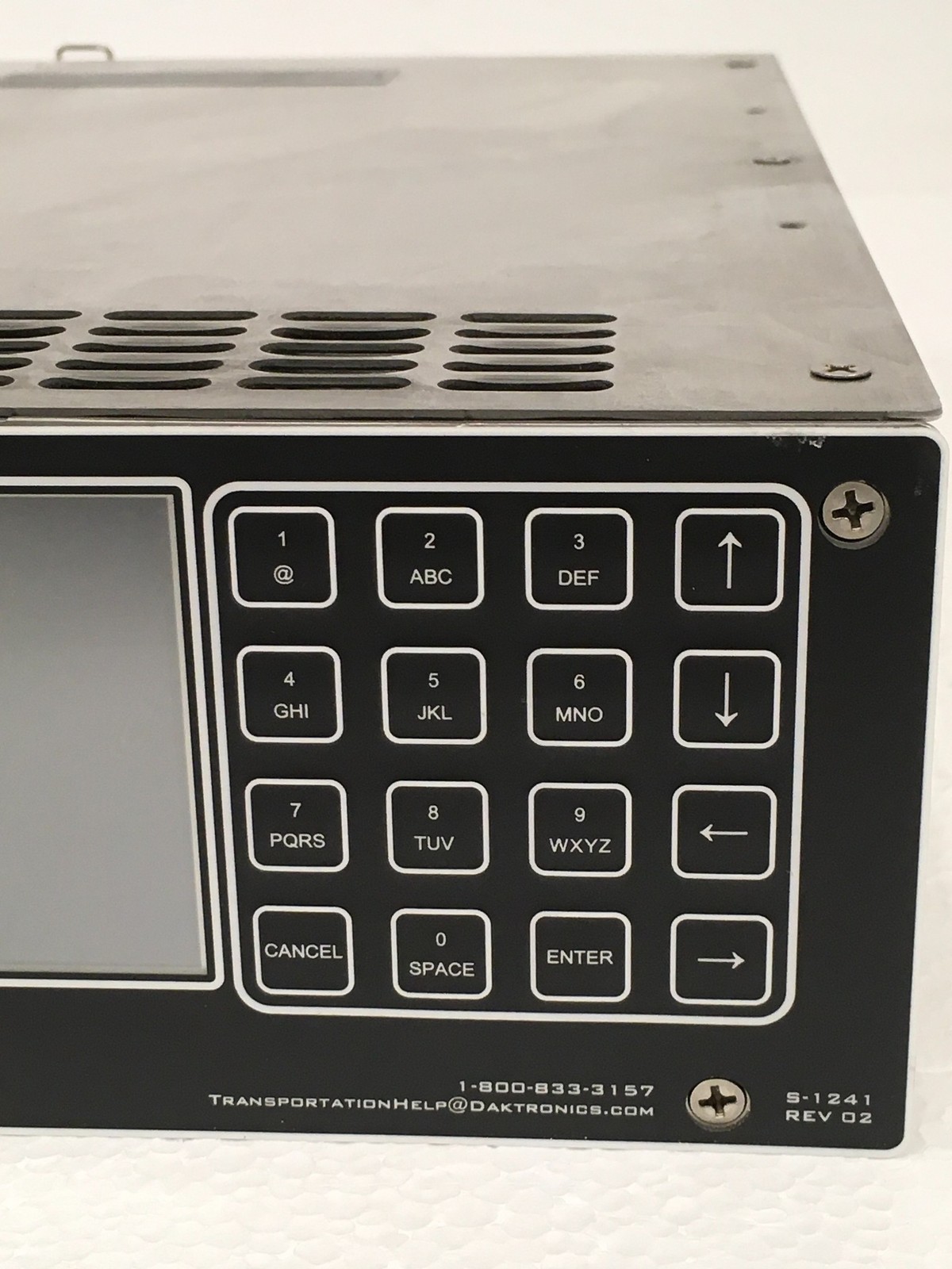 Daktronics S-1241 16-Button Vanguard Field Controller VFC WORKING FREE SHIP QTY