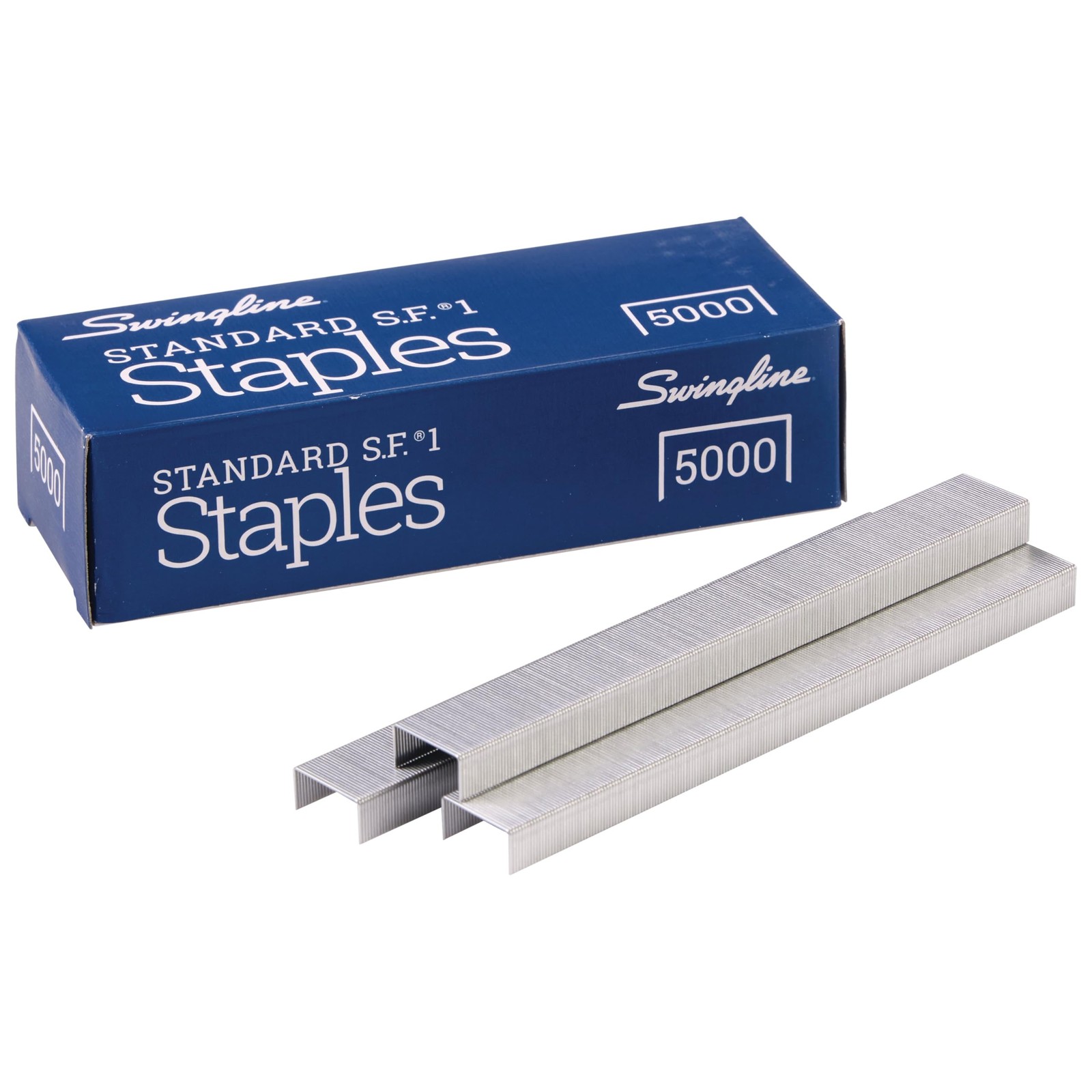 Staples, 5 Pack, Standard Staples for Desktop Staplers, 1/4" Length, 210/Stri...