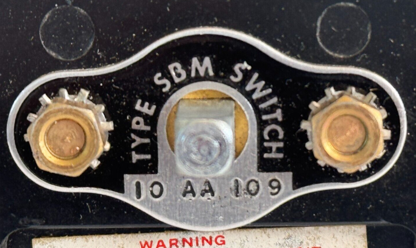 NEW General Electric 10AA10109 Type SBM Rotary Switch