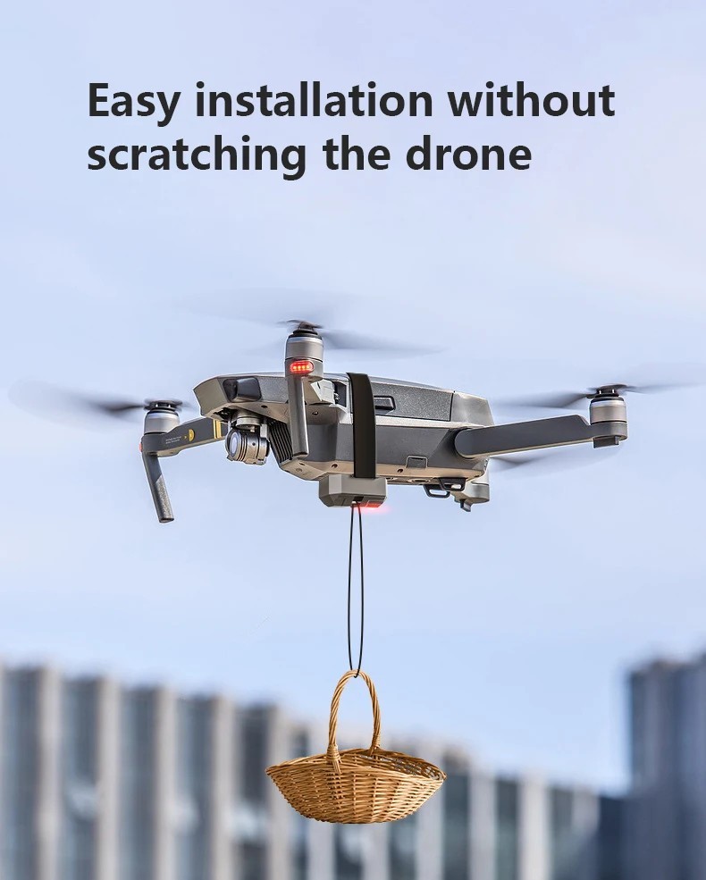 DJI Mini 2 SE Mini 3 Pro Drone Airdrop Dropper 2.4G Remote Control Thrower