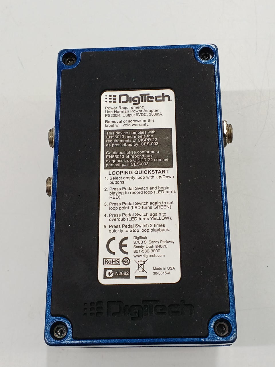 DIGITECH JAMMAN SOLO Model