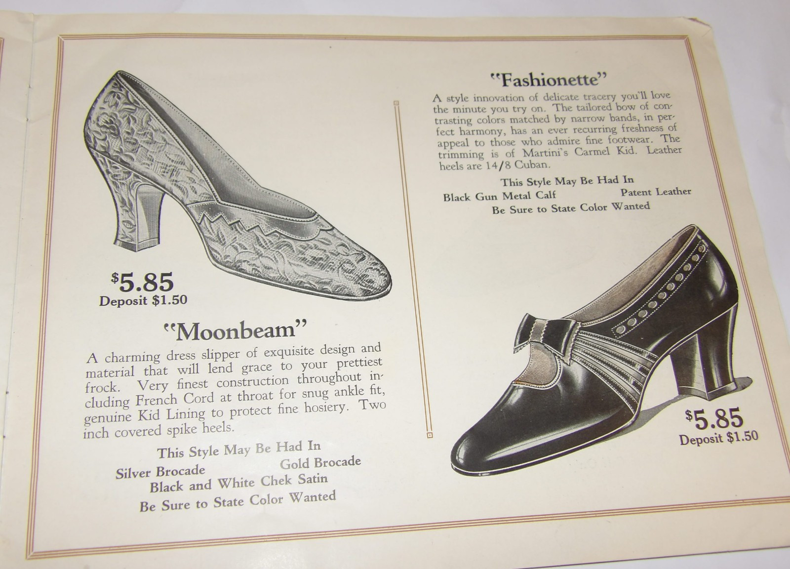 VINTAGE 1926 MEN'S & WOMEN'S SHOE CATALOG! BOOTS! PICTURES & PRICES! WORK/DRESS!
