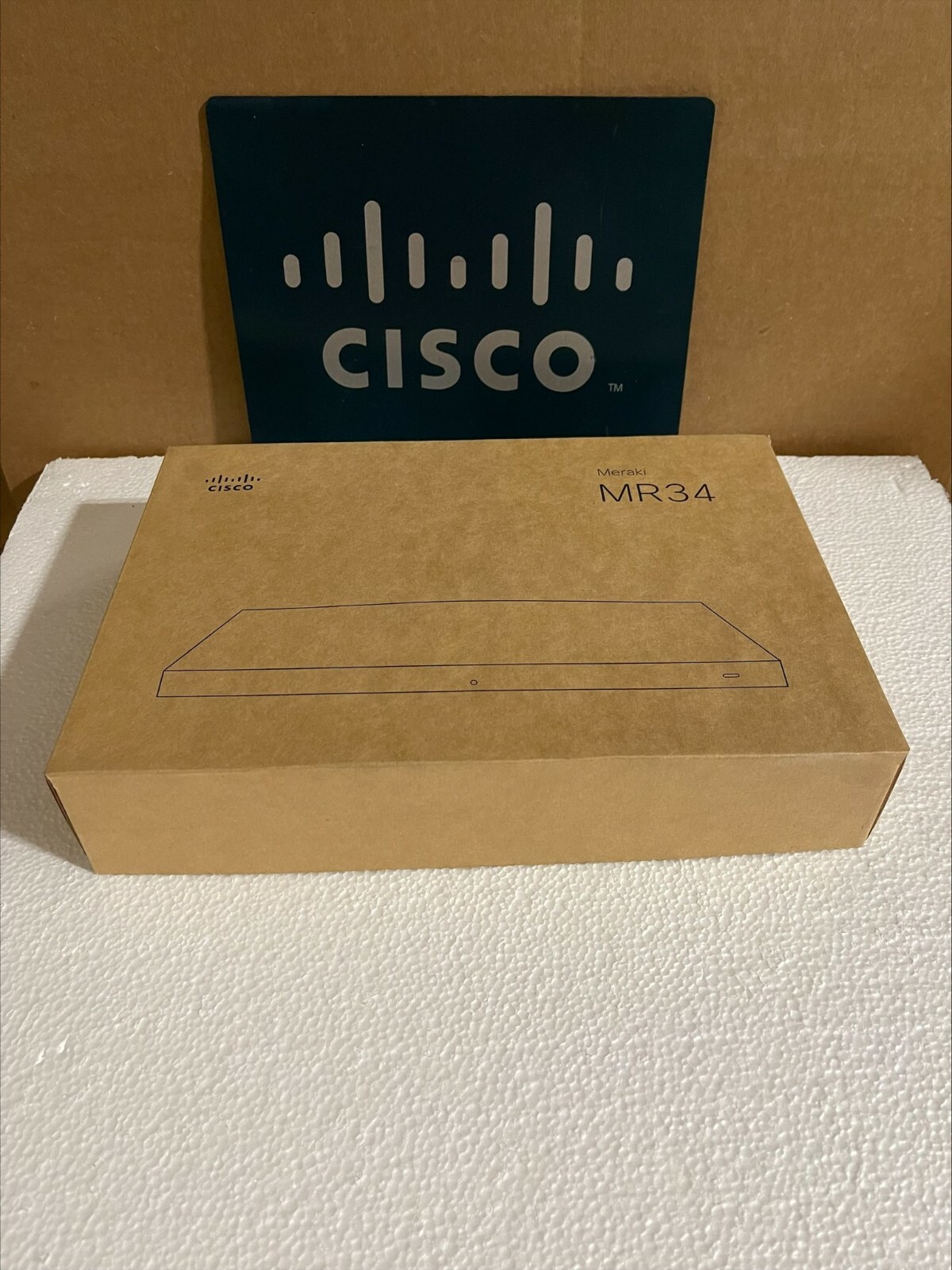 Cisco Meraki MR34-HW Unclaimed Wireless Access Point OPEN BOX