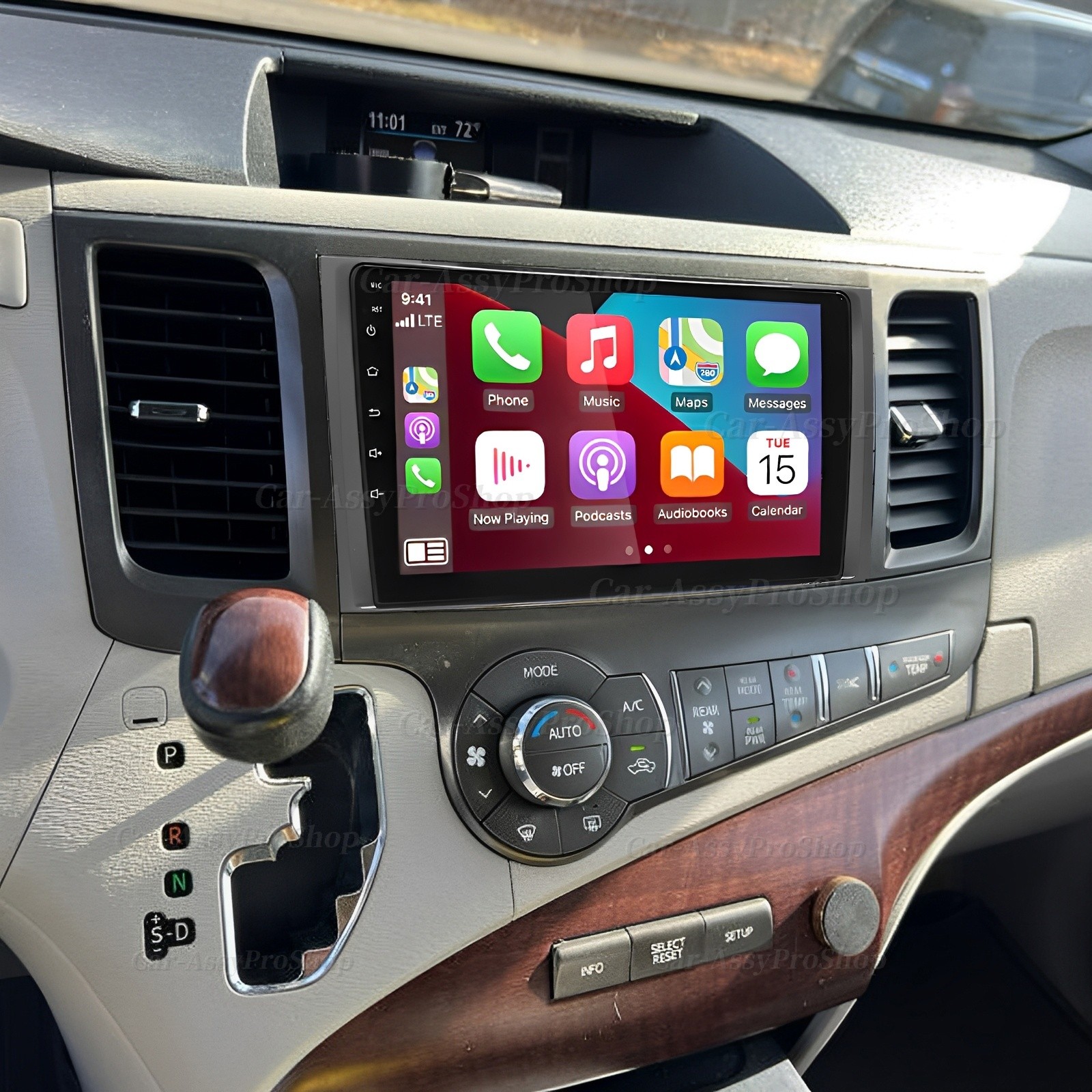 For Toyota Sienna 2011-2014 Radio Car Stereo Apple Carplay Android GPS Nav NEW