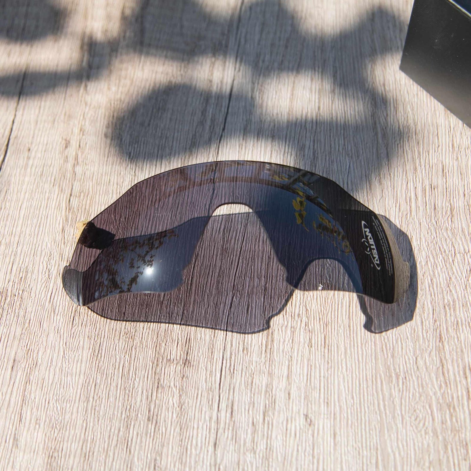 Walleva Black Polarized Replacement Lenses For Oakley Flight Jacket Sunglasses