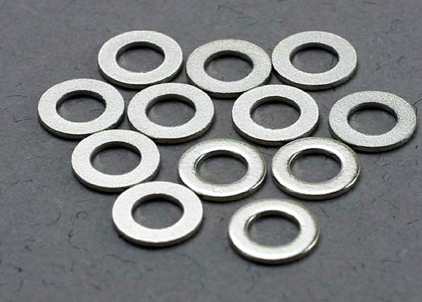Traxxas 2746 Metal Washers 3x6mm (12) NEW IN PACKAGE - TRA1