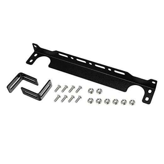 Universal Oil Cooler Mounting Bracket Kit 330mm Aluminum Alloy Engine Oil