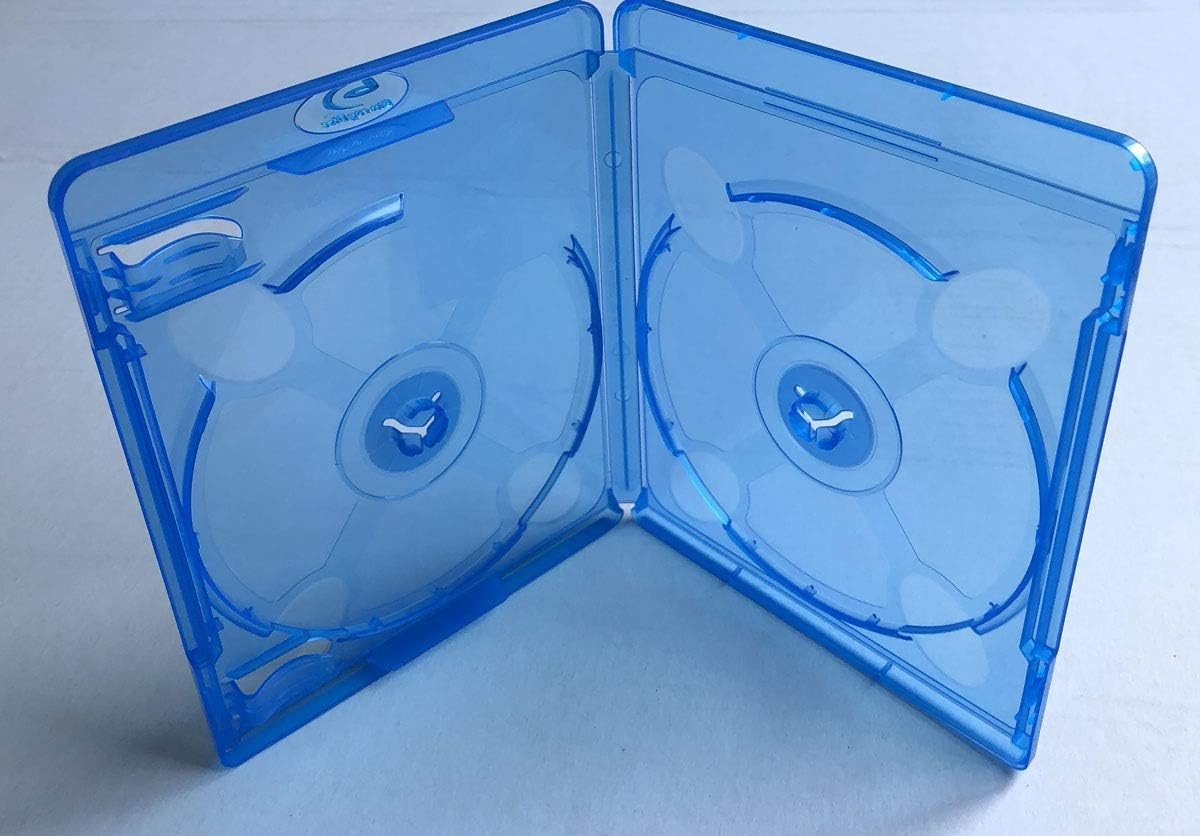 5/10 Lot Double 2-Discs Standard Blu Ray Replacement Cases Brand New For Blu Ray