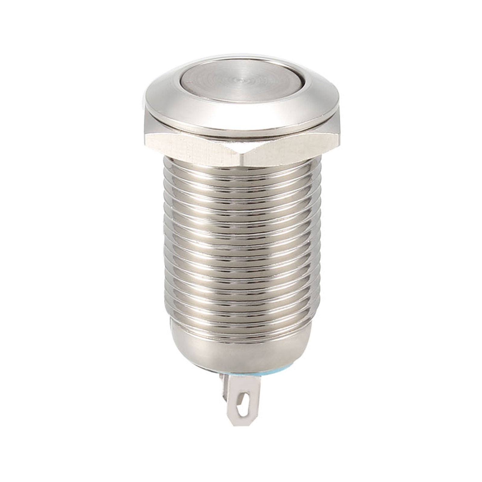Push Button Switch - DC 30V / 10mm / Silvery / 1 Pcs