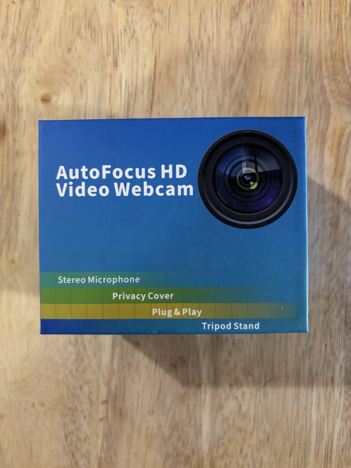HD Pro Webcam 1080p Video Call, 15MP Autofocus, Stereo Microphones