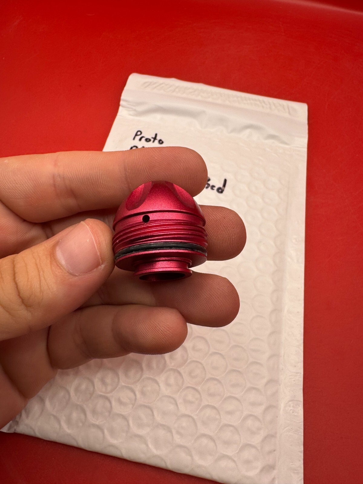 Proto PMR Back Cap - Red