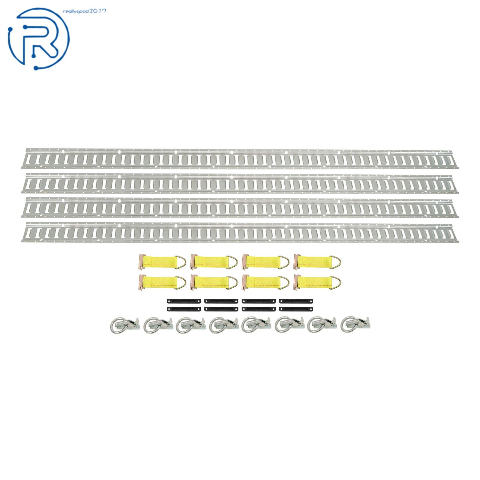 High Quality For Van Truck 28 Pack 8' E Track Tie Down Rail System Multi Purpose