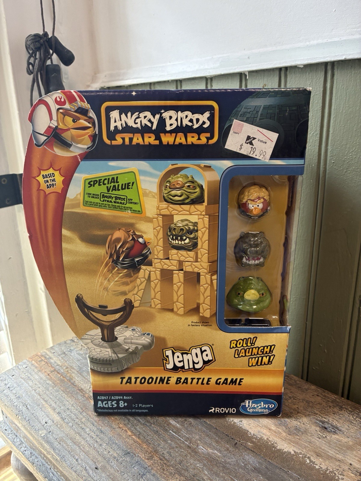 Angry Birds Star Wars Jenga Tatooine Battle Game