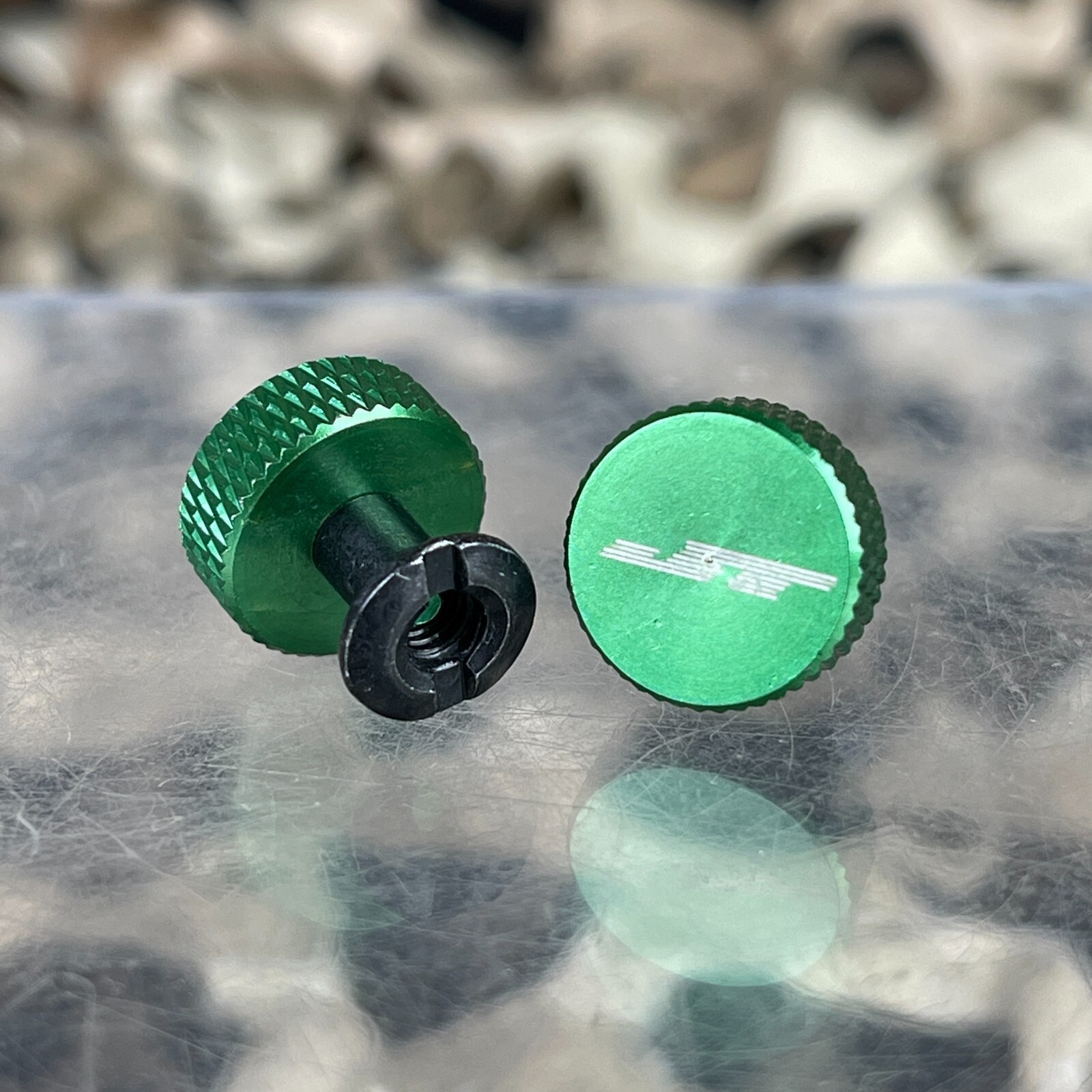 NEW JT Proflex Inline Earset w/ Thumb Screws - Green