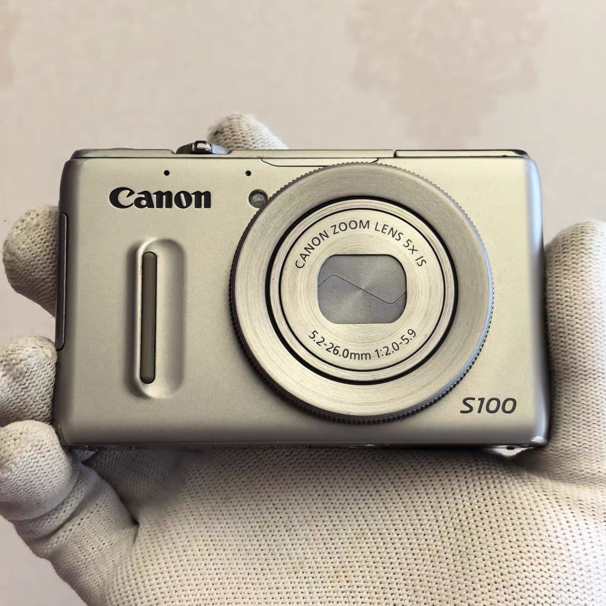 90%new Canon PowerShot S100 12.1MP Digital Compact Camera Silver