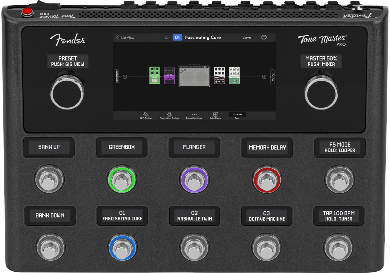 Fender Tone Master Pro Multi-Effect Guitar Processor