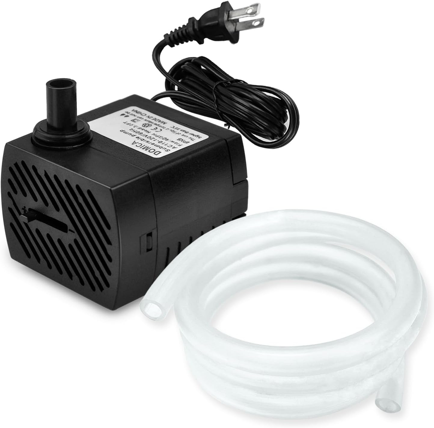 Mini bomba de agua sumergible 80GPH bomba de fuente de acuario