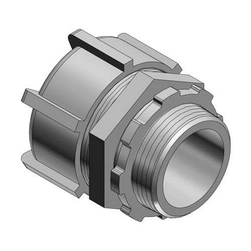 T&B 5238-AL, 2-1/2", Aluminum, Straight, Liquid Tight Connector, 1 pc