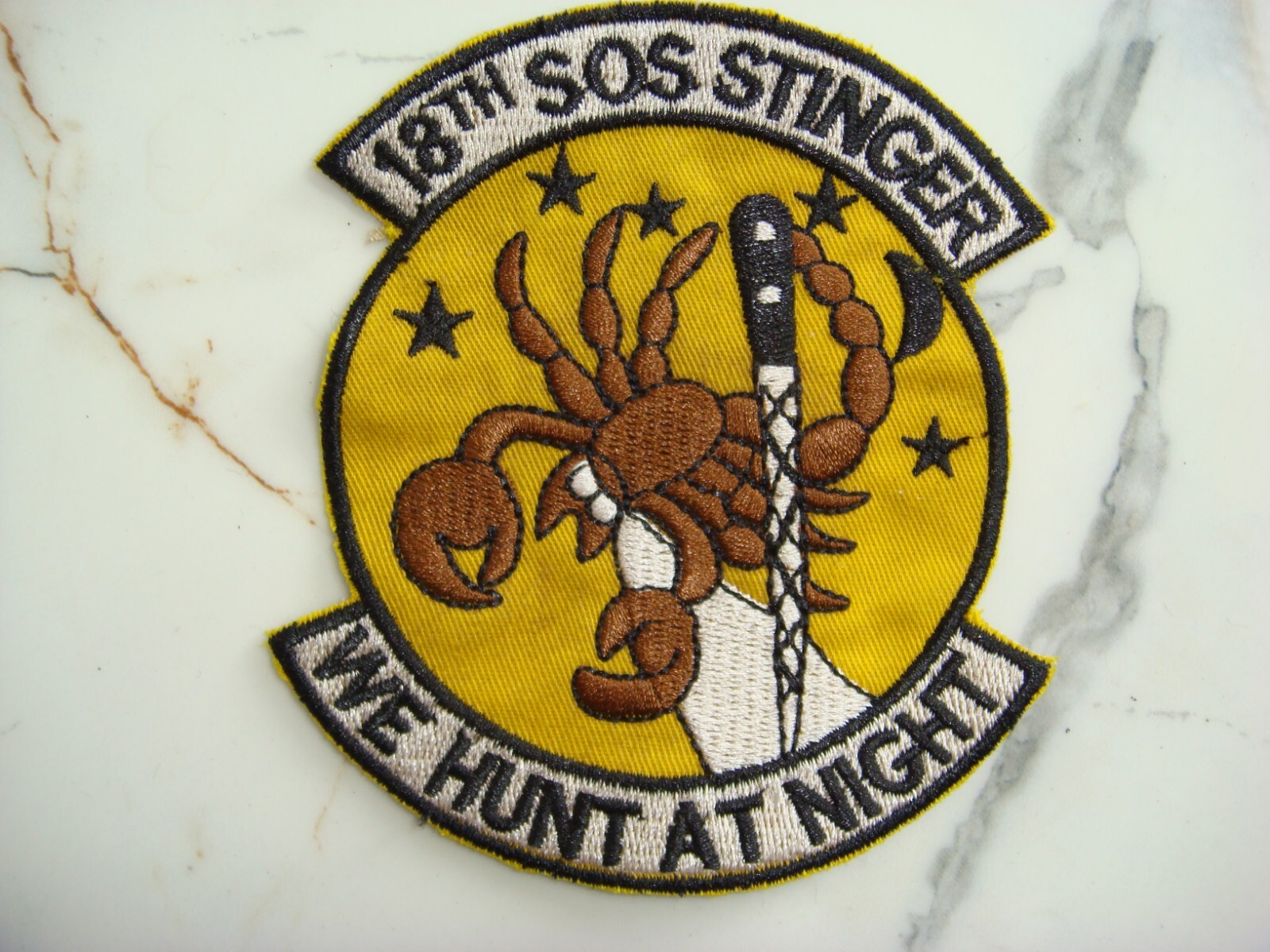 USAF 18th SPECIAL OPERATION SQUADRON STINGER, VIETNAM WAR PATCH