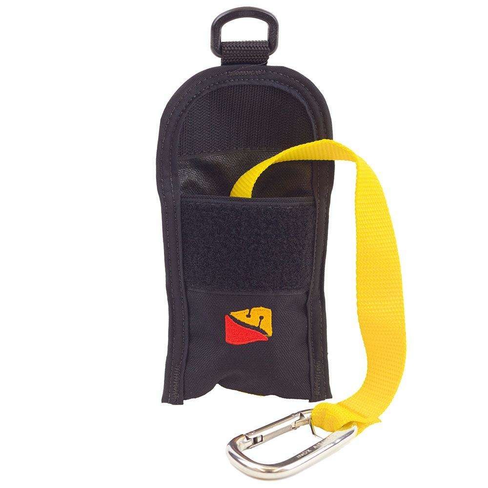 Dive Rite Jon line with carabineer and pouch