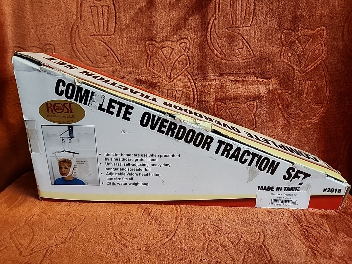 Complete Overdoor Traction Set Home  Healthcare. Universal. Self Adjusting.