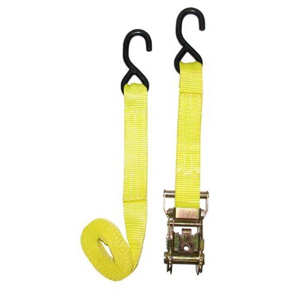 AUTOKING HDRAT9-2 RATCHET TIE DOWN STRAP SET 2PC 38mm x 9" LONG 2000lb
