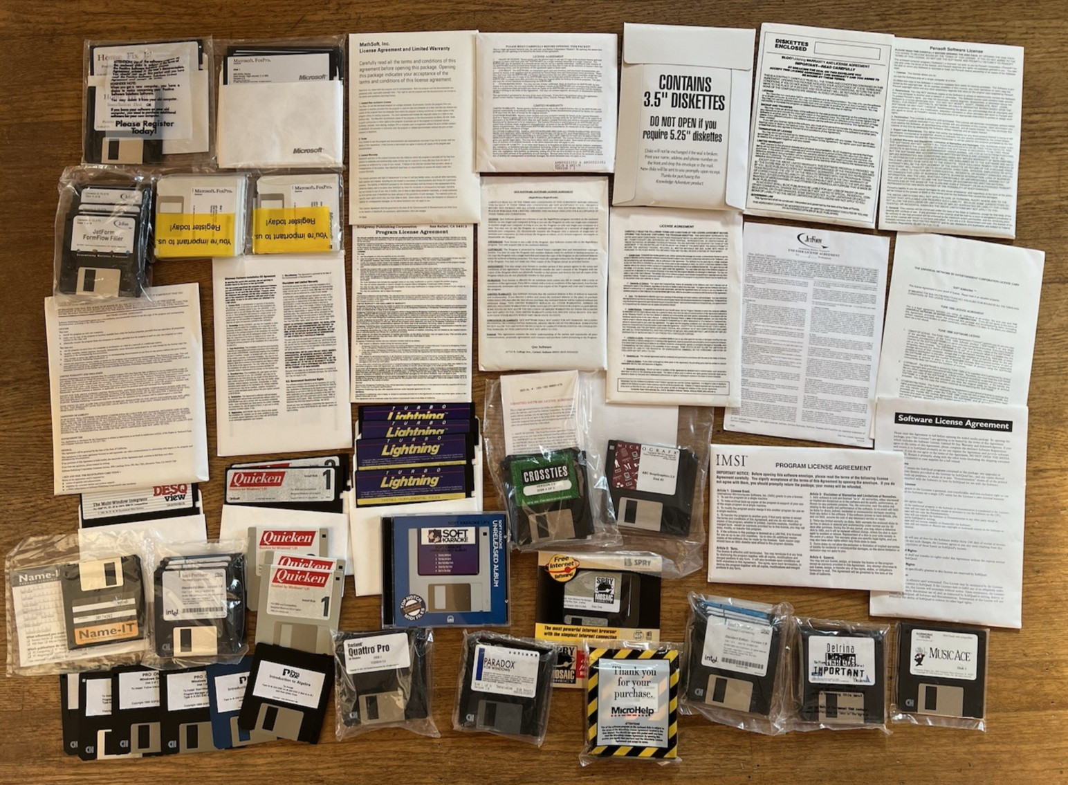 Vintage Software/Games for Macintosh Windows Floppy Disks Lot Mostly New Sealed