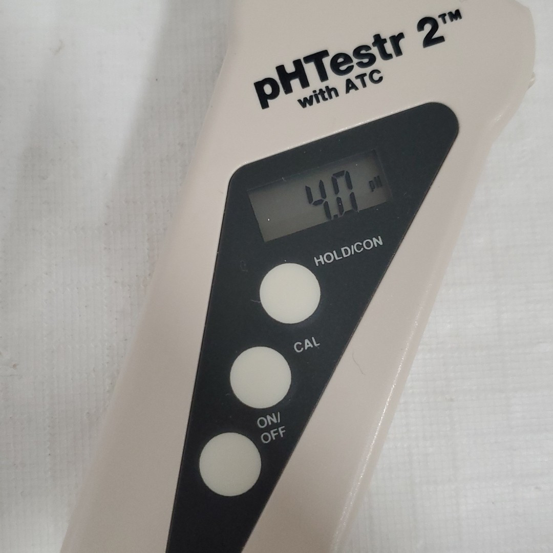 Oakton Instruments PhTestr2 Ph Tester Model 35624-20 w/ Case Batteries Instructn