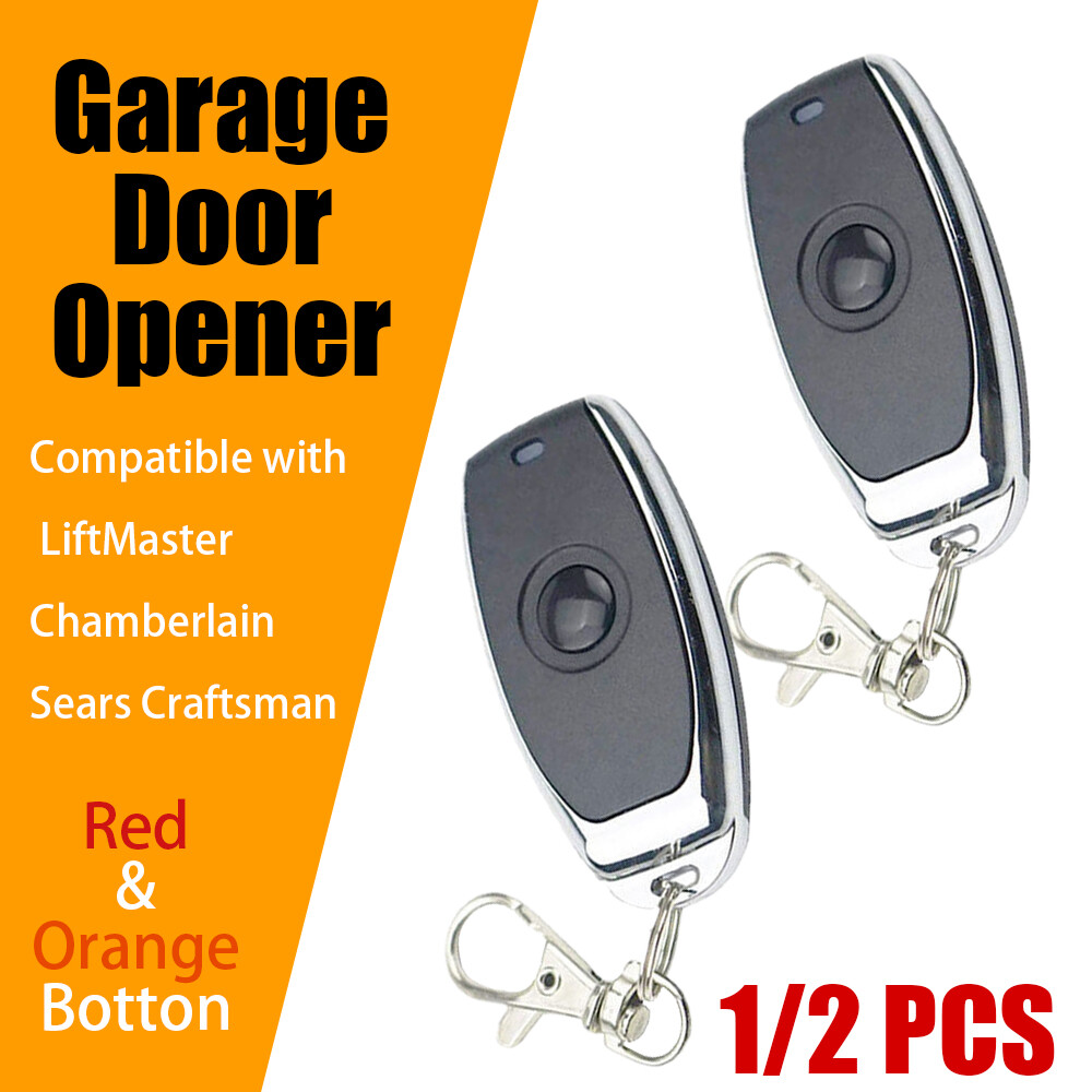 For Craftsman 139.53681 Red Orange Learn Button Garage Opener Security+ 390MHz