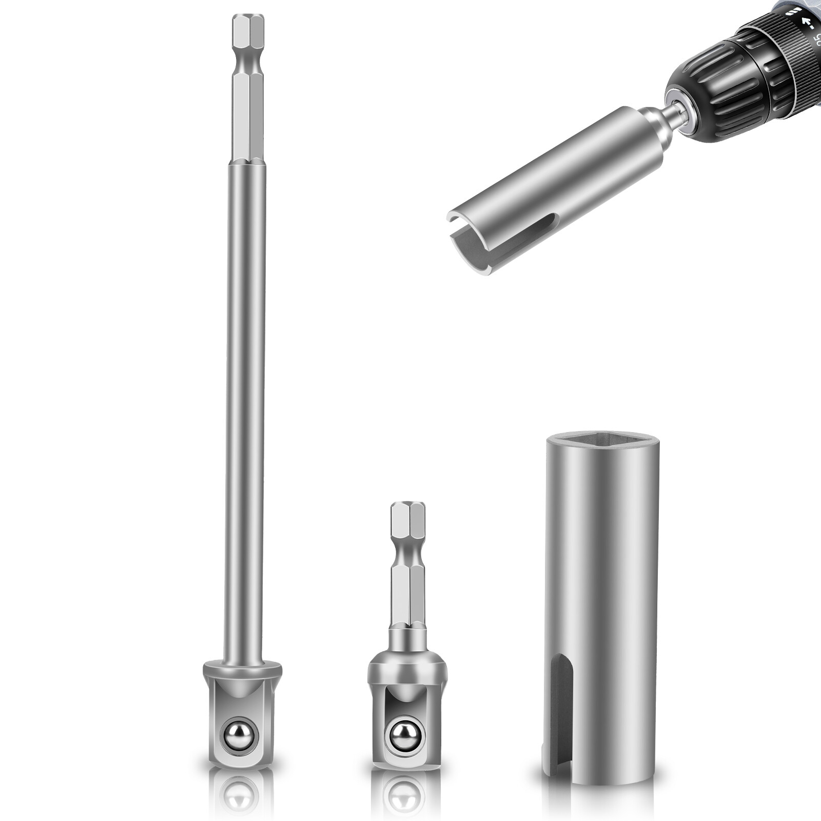 Scissor Jack Slotted Drill Adapter w/ 2 Bits for Pop Up Camper RV Trailer Manual