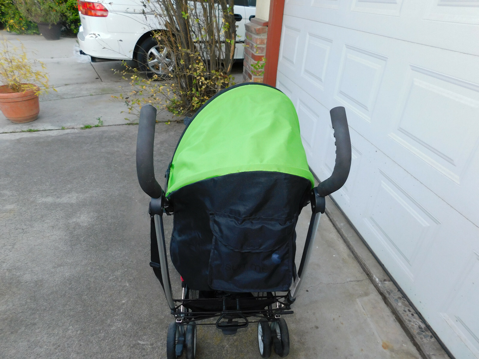 Summer Infant 3D Lite Convenience Stroller, Black / Green - Used Condition