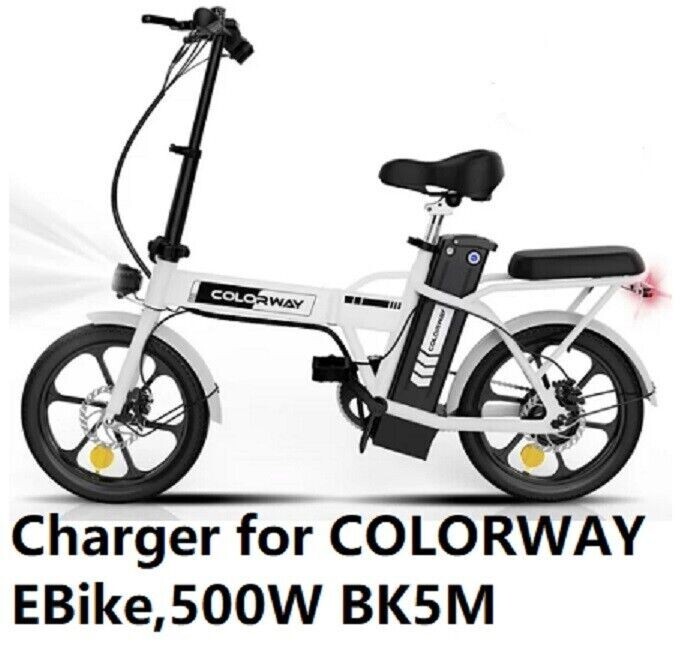 🔥Charger for COLORWAY Electric Bike 500W BK5M BK6M 36V MTB eBike (not 3 pin)🔥