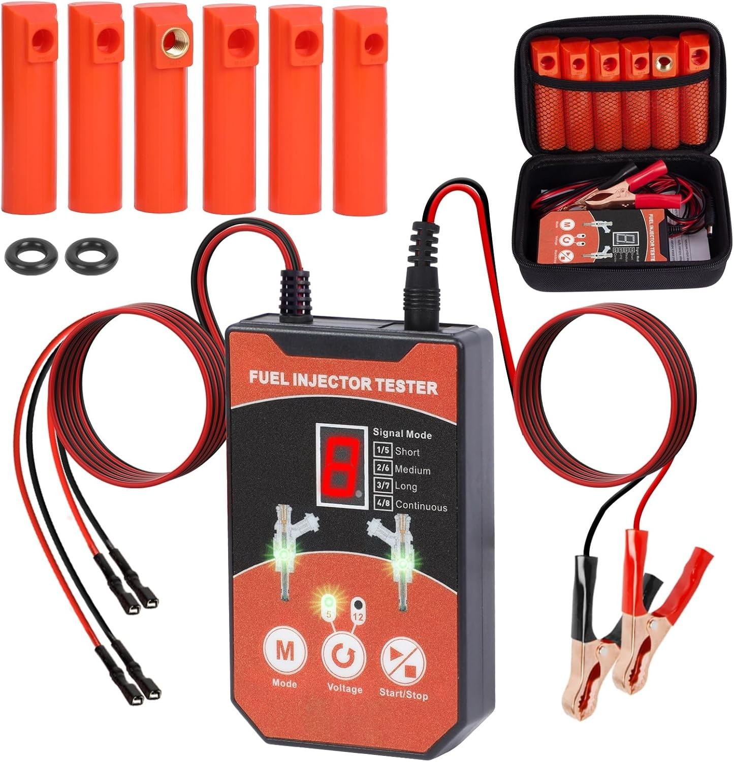 8 Pulse Modes Fuel Injector Cleaner Kit: Efficient Diagnostic Tool for Mechanics