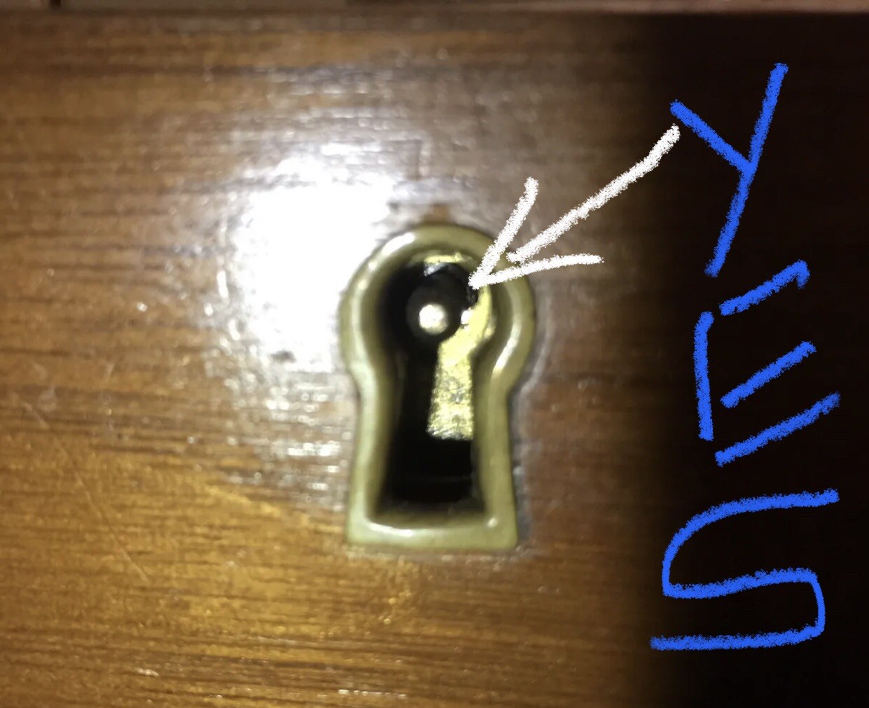 Baldwin Upright/Vertical Piano Lock Key For Pin in Lock Type