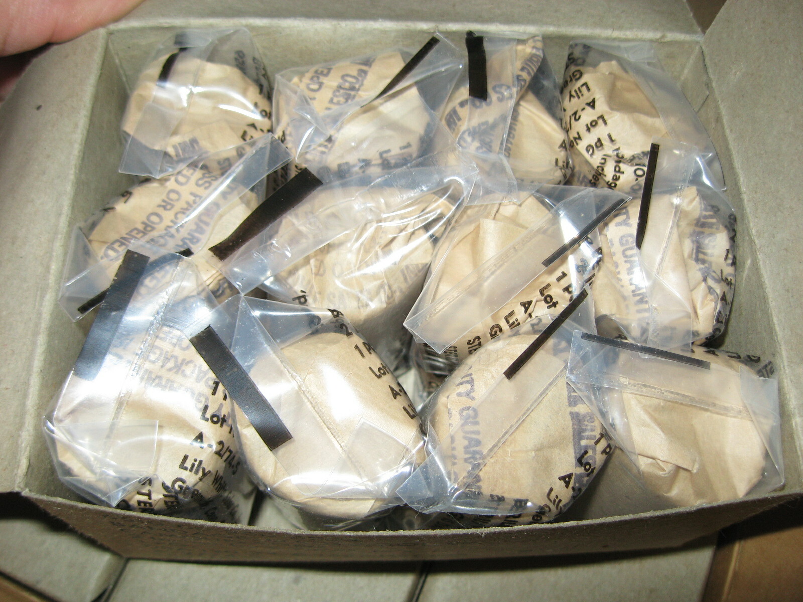 144 Rolls Military Bandage Gauze dated 1974 Camouflaged, TAN  2" X 6 Yards