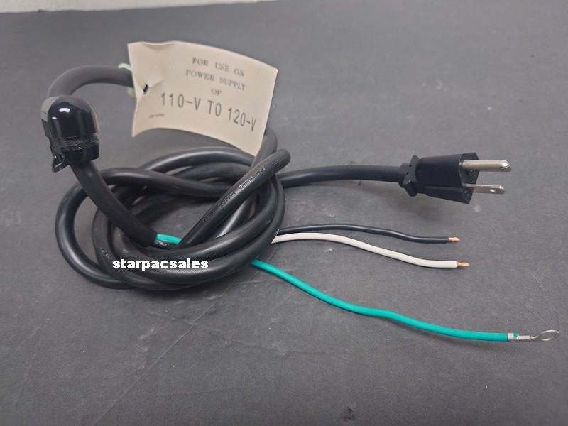 Star D9-Z8861 Power Cord 120V for CCOH-3, CCOHS-3, GX10IG, GX10IS, GX10ISG