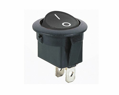 CYGUSA SPST 12 Volt DC SNAP-in Rocker Switch