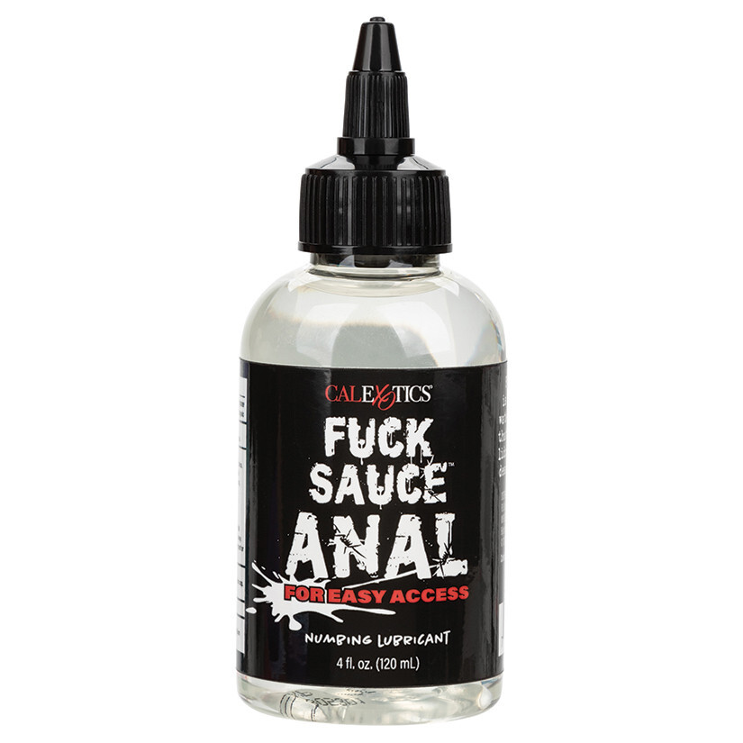 F**k F Sauce Anal Desensitizing Numbing Water Based Lubricant 4 oz