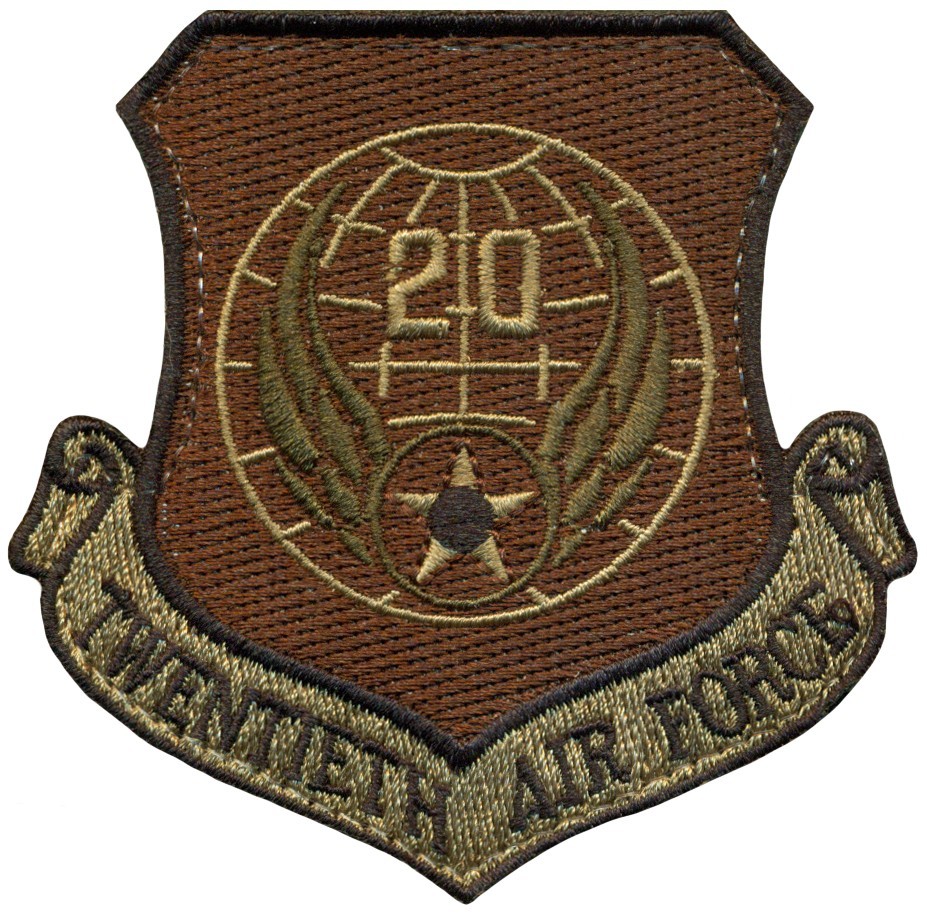 USAF 20th AIR FORCE PATCH - OCP
