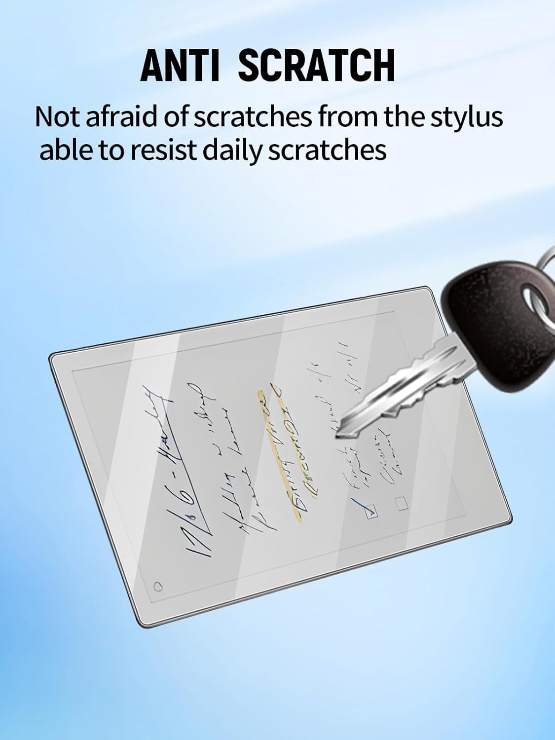 2-Pack Writing Screen Protector for 7.3 Inch Tablets - Anti-Glare & Scratch-R...