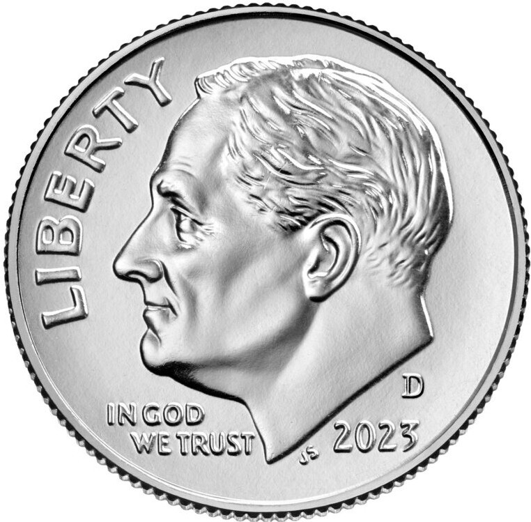 💰 2023 P & D Roosevelt Dimes - 10 Cent - UNC - 2 coins