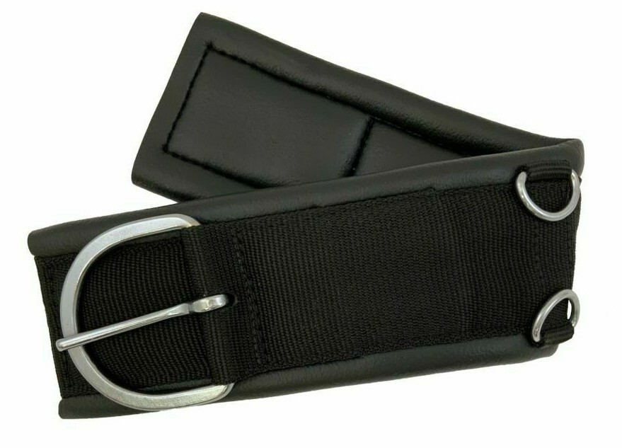 Western Horse Pony Saddle Black Girth Cinch Non Slip Neoprene 16" 18" 20" 24"