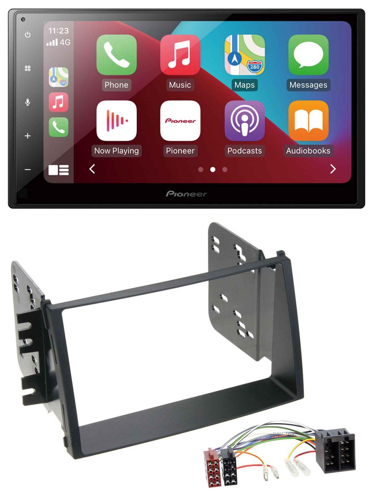 Pioneer USB MP3 DAB 2DIN Bluetooth Car Stereo for Kia Soul (AM, 2008-2011)