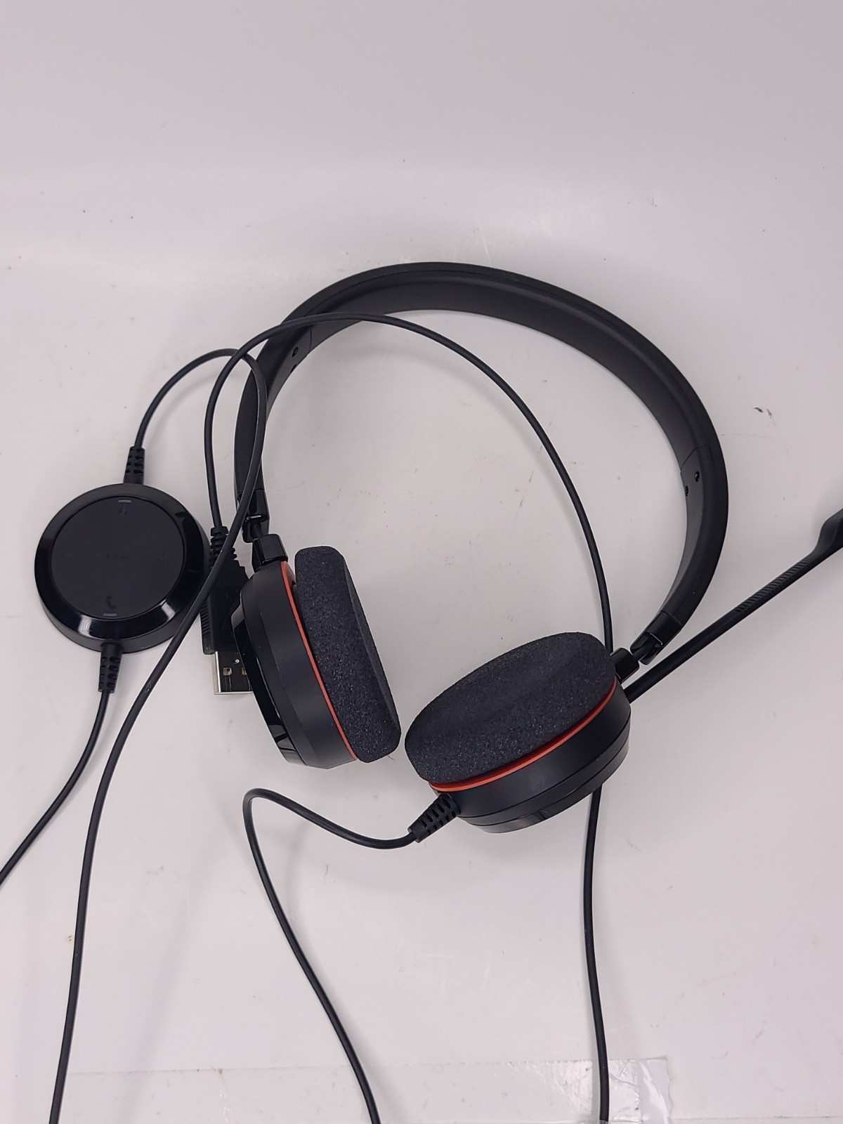Jabra Evolve HSC016 Stereo USB Headset with Passive Noise Cancellation FREE S/H