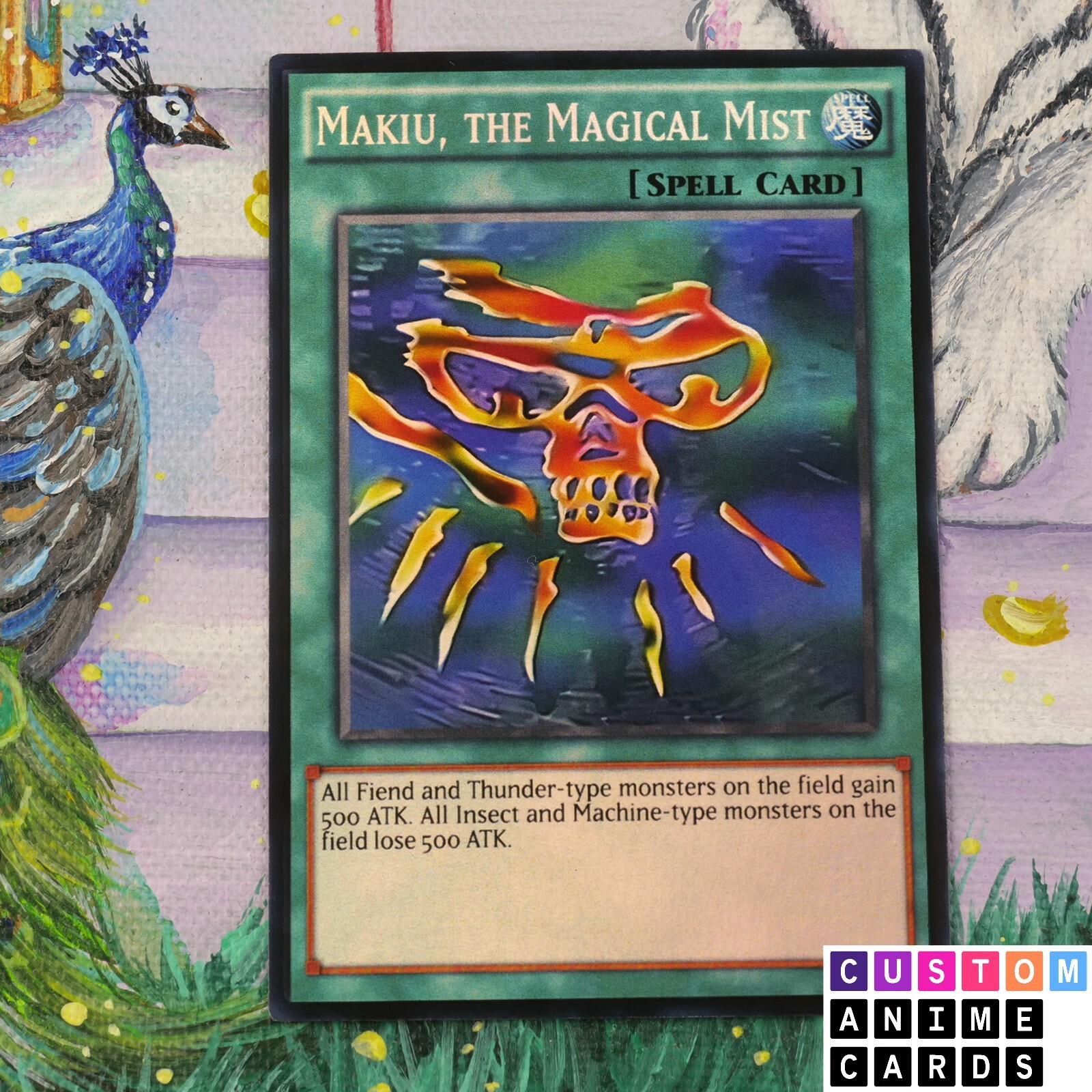 Makiu, the Magical Mist ANIME EFFECT HOLO card
