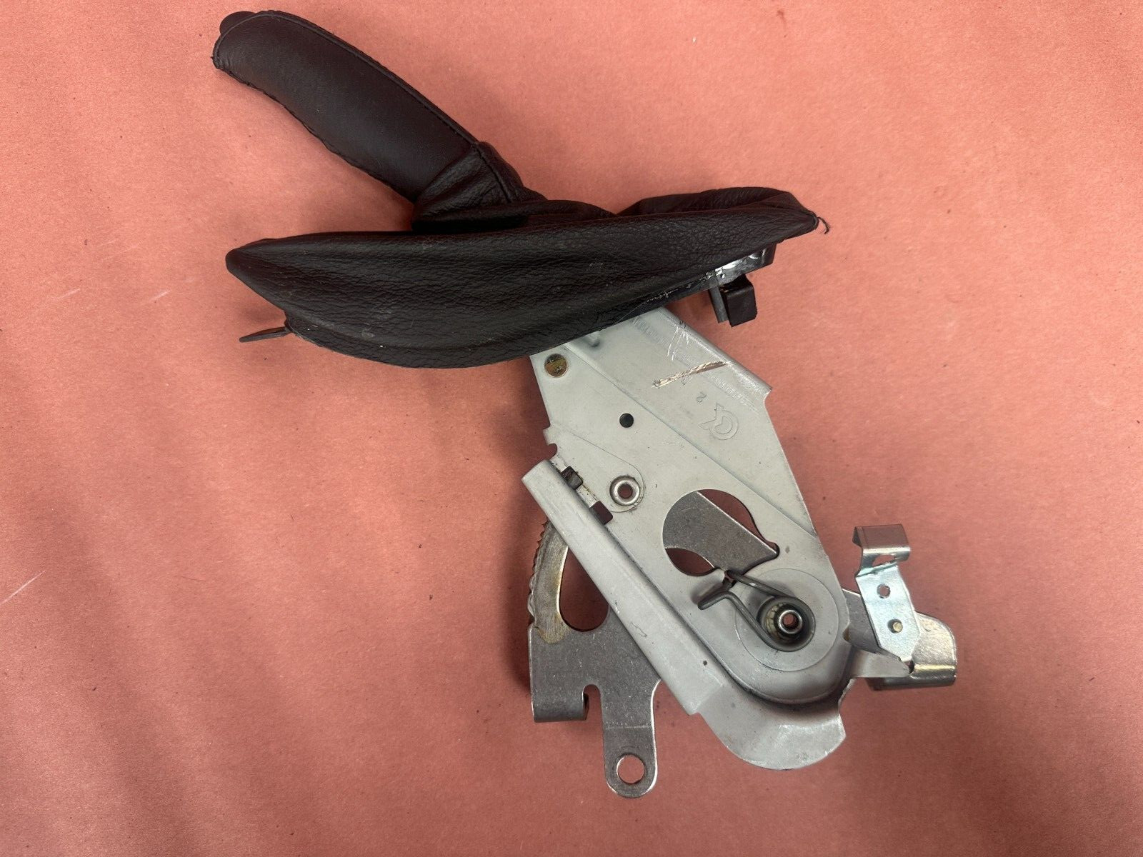 BMW E39 530I M5 525I 528I 540I Handbrake Handle Black Leather Lever OEM #03200