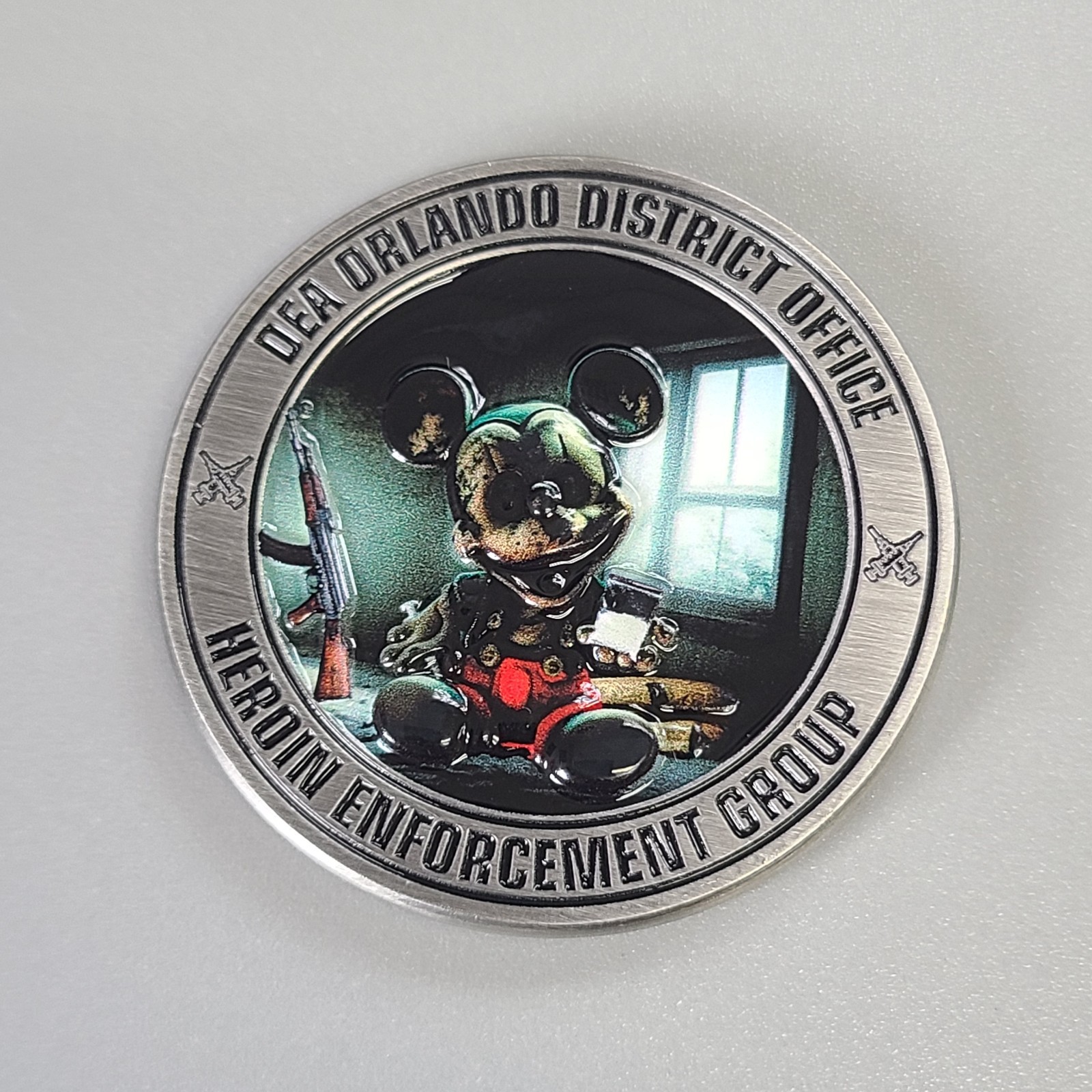 DEA Orlando Florida Office Heroin Enforcement  Group Challenge Coin